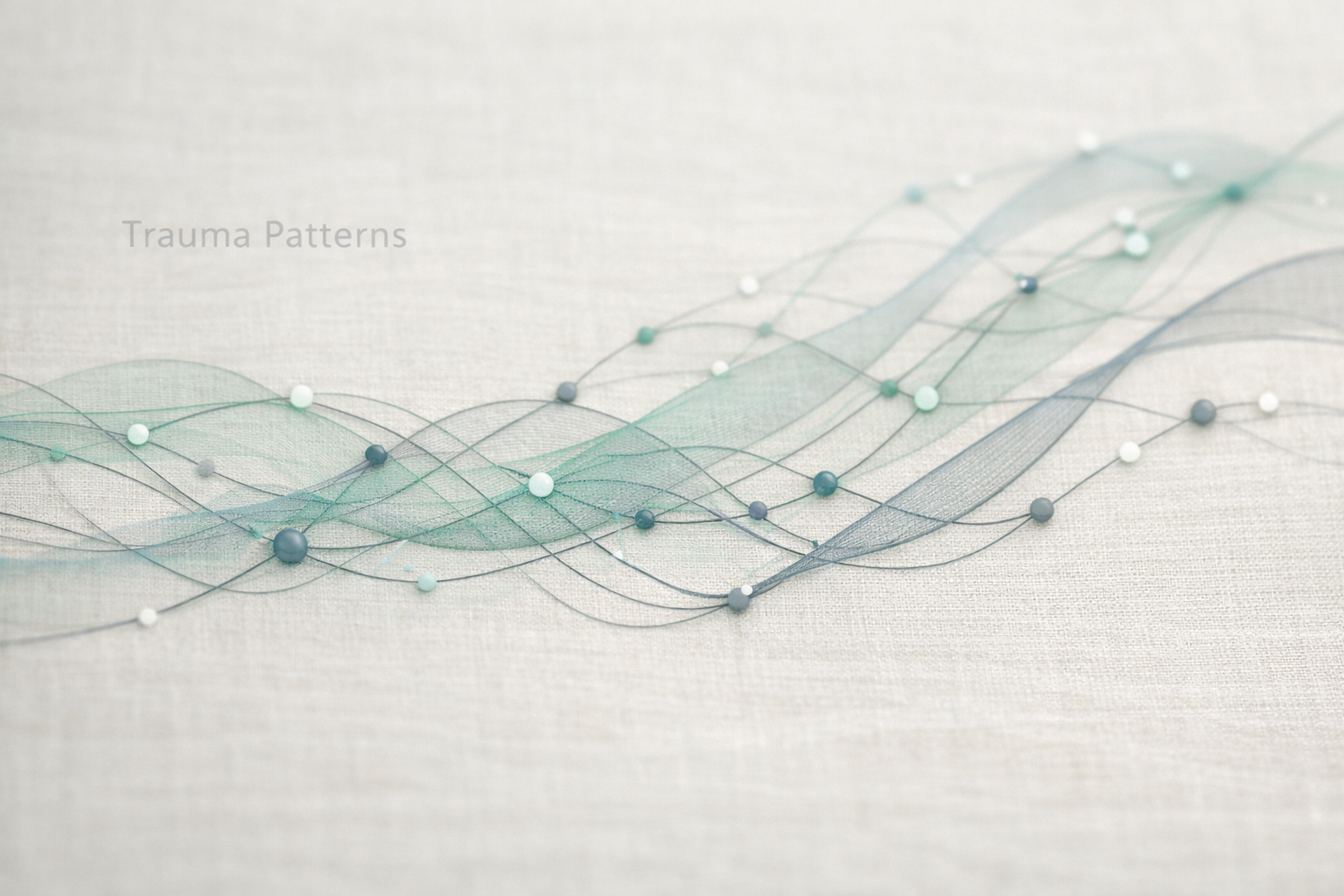 Soft mint data visualization of trauma patterns